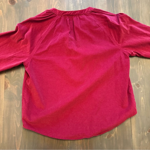 Universal thread womens burgundy blouse - Picture 4 of 5